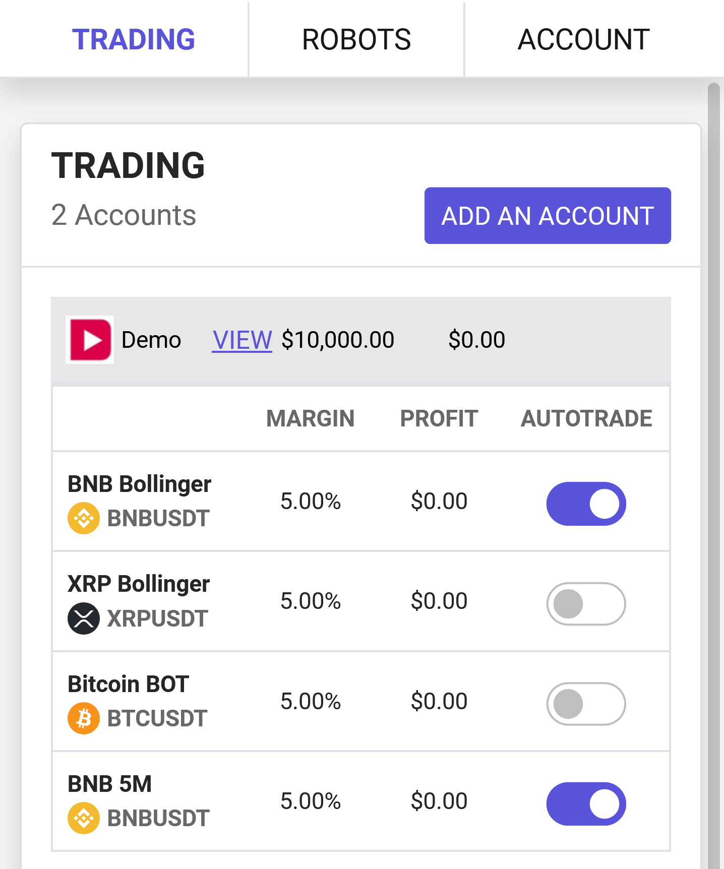 bitcoin trader auto trading